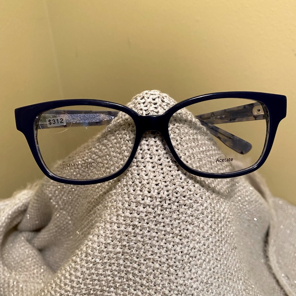 JIMMY CHOO EYEGLASS FRAME JC137 J55 51-15-140 Made in Italy